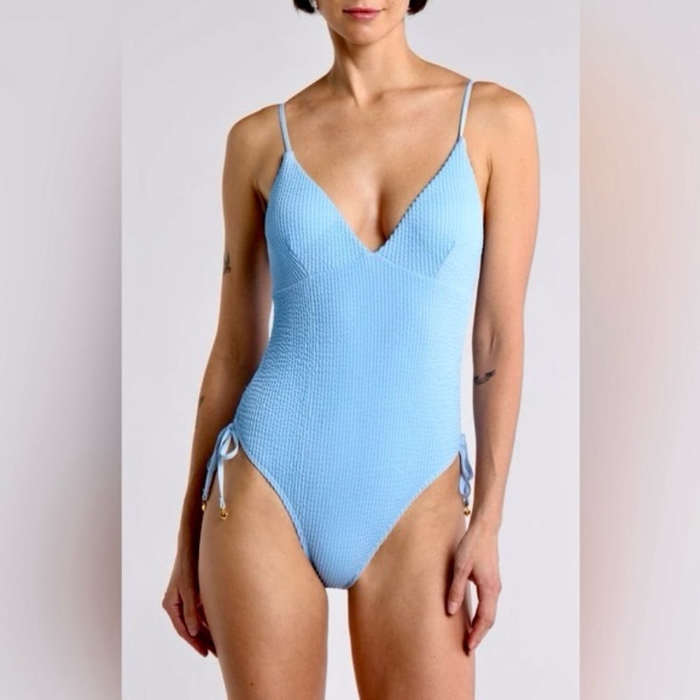 Super cute light blue bathing suit